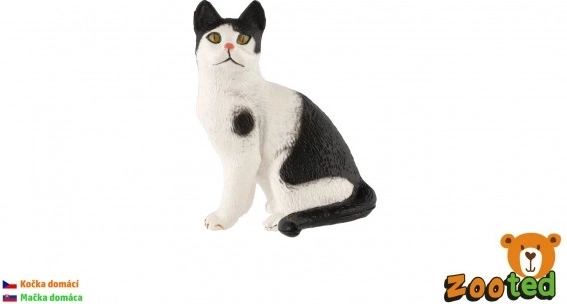 figurină din plastic pisică domestică 4 cm