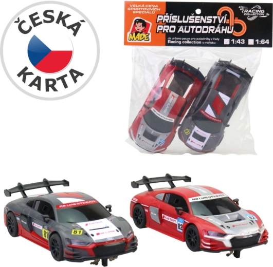 Mașinuțe de rezervă pentru pista auto AUDI – 2 buc