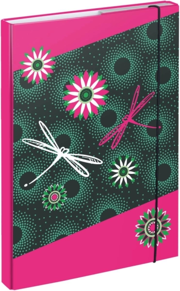 Dosare pentru caiete școlare A4 Flori