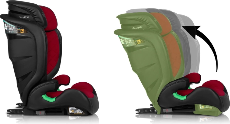 Crește odată cu copilul: 12 poziții ale tetierei + 2 unghiuri de înclinare