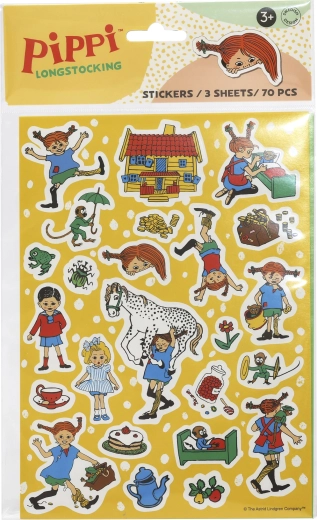 Set de autocolante Pippi Șosețica