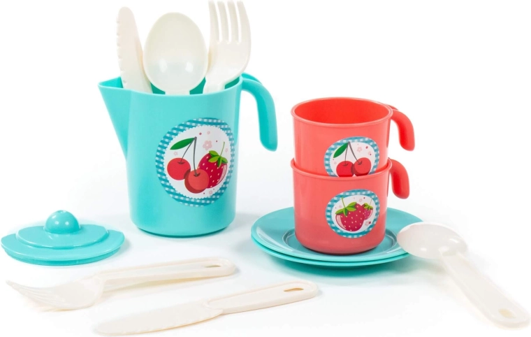 Căni cu toarte și farfurioare pentru servire confortabilă