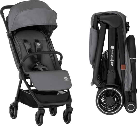 Cărucior sport Petite&Mars Zip smoky anthracite