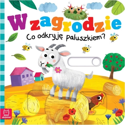 În țarc Ce descopăr cu degețelul? carte interactivă pentru cei mici