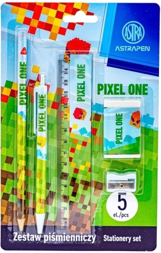 Set de scris Astra Pixel One – set din 5 piese