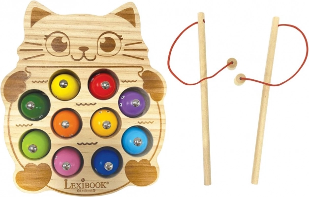 Joc de pescuit Bio Toys Greedy Cat