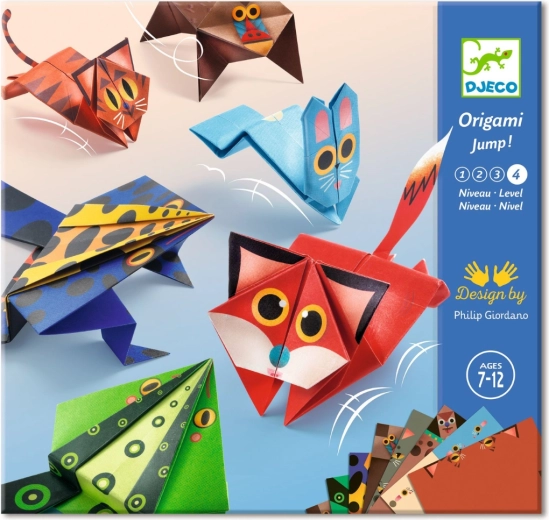 Djeco Origami animale săltărețe