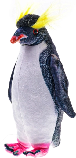 Pinguin de stâncă din pluș 23 cm