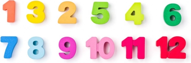 Cifre detașabile și potrivire pe forme