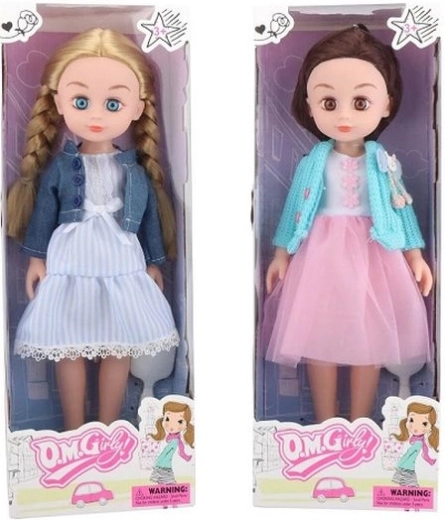 Păpușă stilată OMGirly în rochie