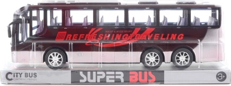 Autobuz negru cu mecanism de inerție