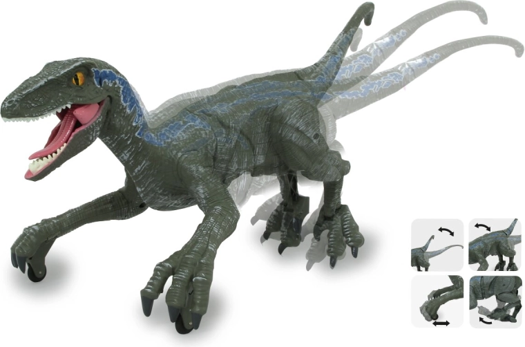Mișcare realistă a velociraptorului