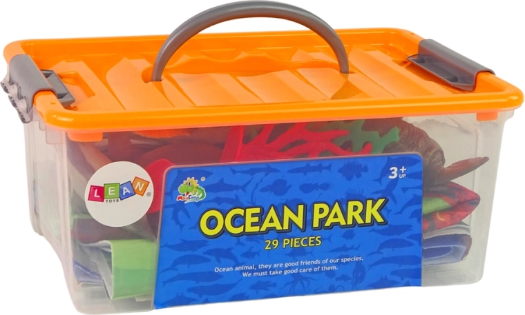 Set complet cu cutie de depozitare