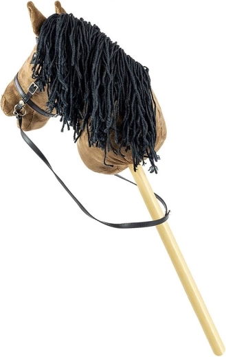 Băț din lemn solid pentru „călărie” stabilă