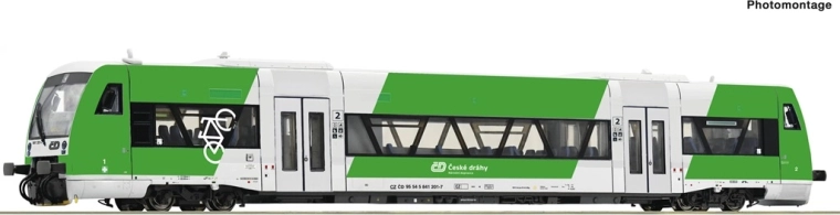 Roco automotor diesel Stadler 841 201-7 ČD (H0)