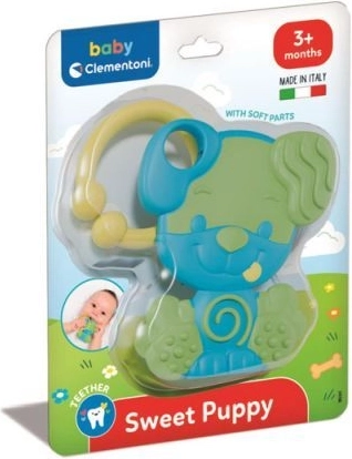 Jucărie de dentiție Clementoni baby, cățeluș drăgălaș