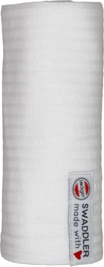 Scutec textil Lodger Swaddler Seersucker 70 × 70 cm Cloud Dancer