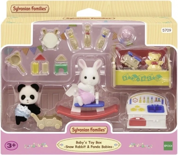 Cameră de joacă pentru copii SYLVANIAN FAMILIES – set cu figurine și accesorii