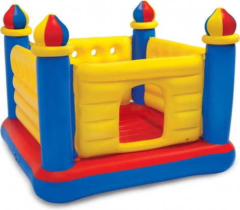 Castel gonflabil pentru sărit pentru copii 174 × 174 × 122 cm INTEX