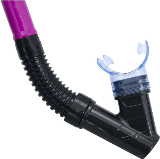 Snorkel confortabil cu muștiuc din silicon