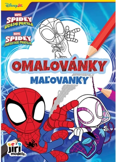 Caiet de colorat A5 Spidey