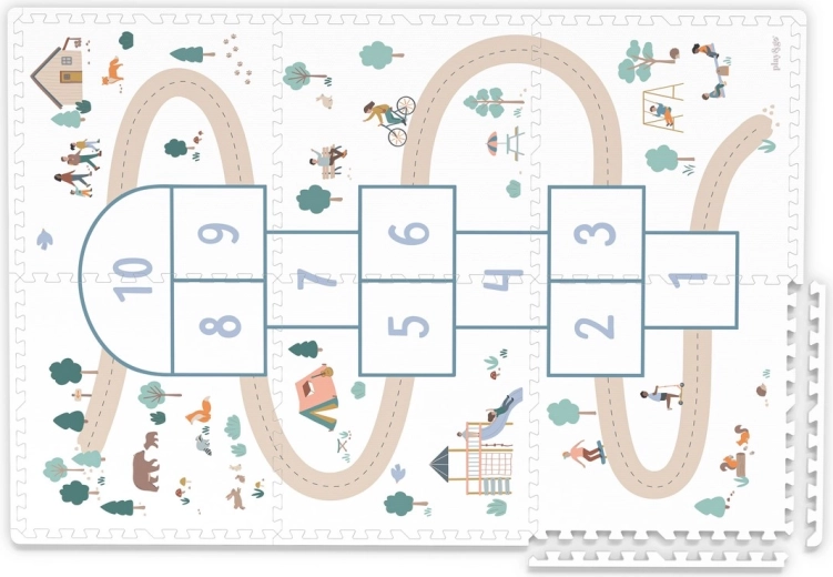 Design hopscotch și execuție față-verso