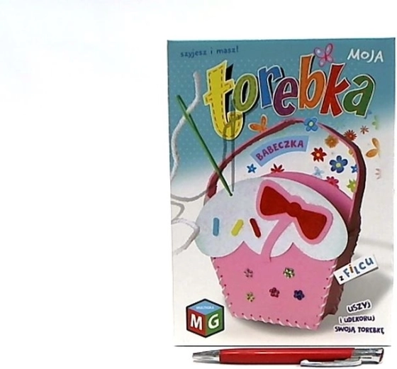 Moja Torebka geantă din fetru Babeczka