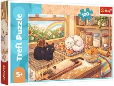 Puzzle Pisoi poznași 100 de piese