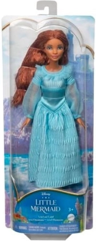 Disney Mica Sirenă Ariel păpușă fashion pe uscat în rochia ei albastră caracteristică – Ariel