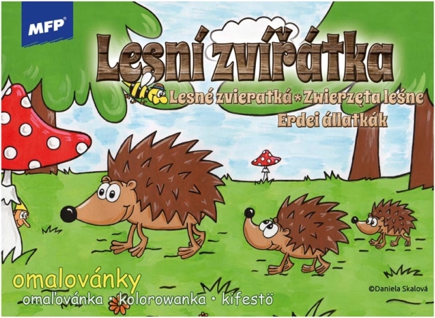 Colorați Animăluțele de Pădure