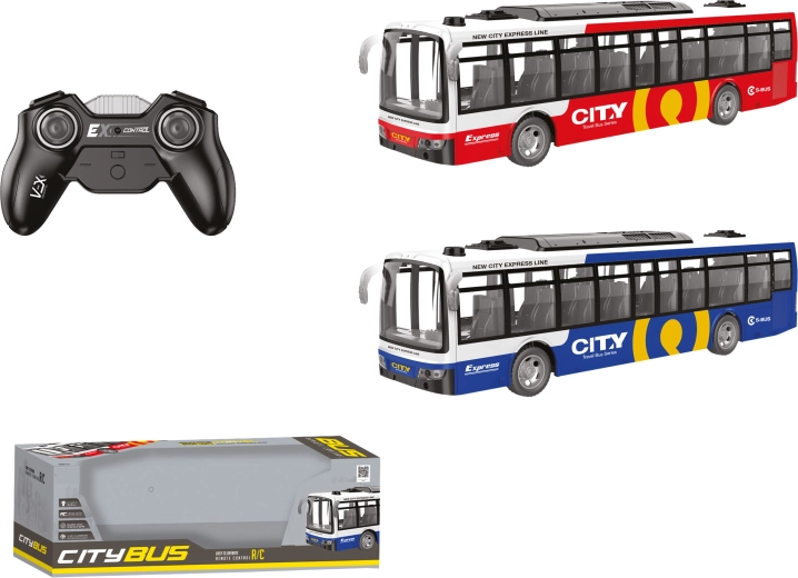 Autobuz urban RC cu iluminare LED