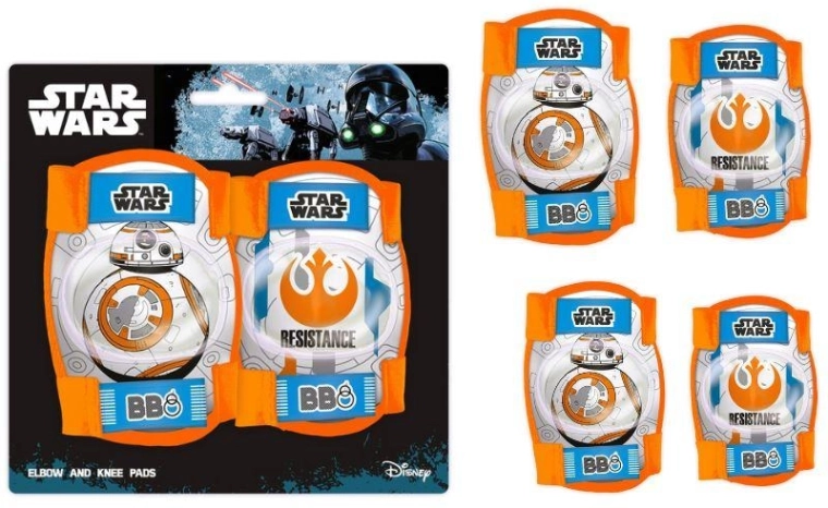 Protecții pentru genunchi și coate Star Wars (4 buc.) Seven