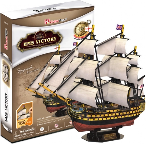 CubicFun Puzzle 3D Corabie HMS Victory
