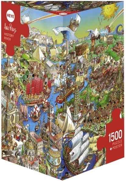 Puzzle 1500 piese - Râul istoriei