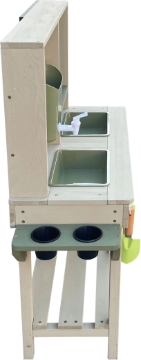 Două recipiente detașabile pentru apă sau nisip