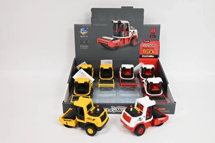Cilindru compactor rutier cu propulsie prin frecare, cu lumină și sunet, 18 cm