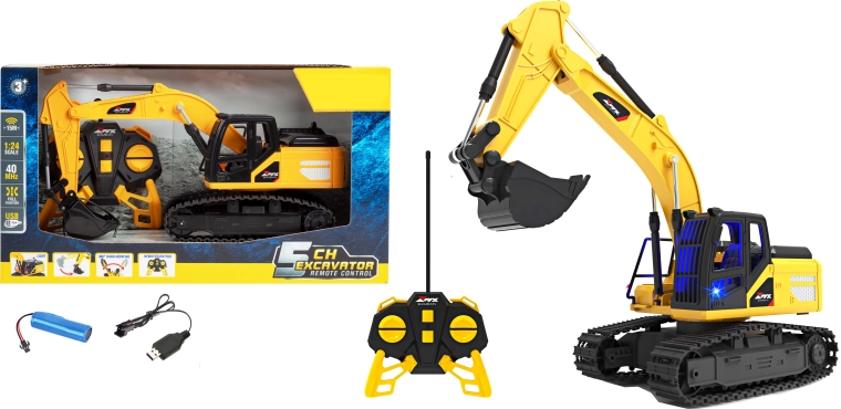 Excavator pe șenile Sparkys cu telecomandă 30,5 cm