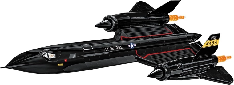 Iconicul SR-71 la scara 1:48 și cu imprimări vizibile