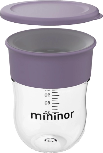 Căniță de antrenament Mininor 360° 220 ml lilac flower