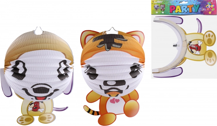 Lampion Sferă 25 cm Pisică sau Câine
