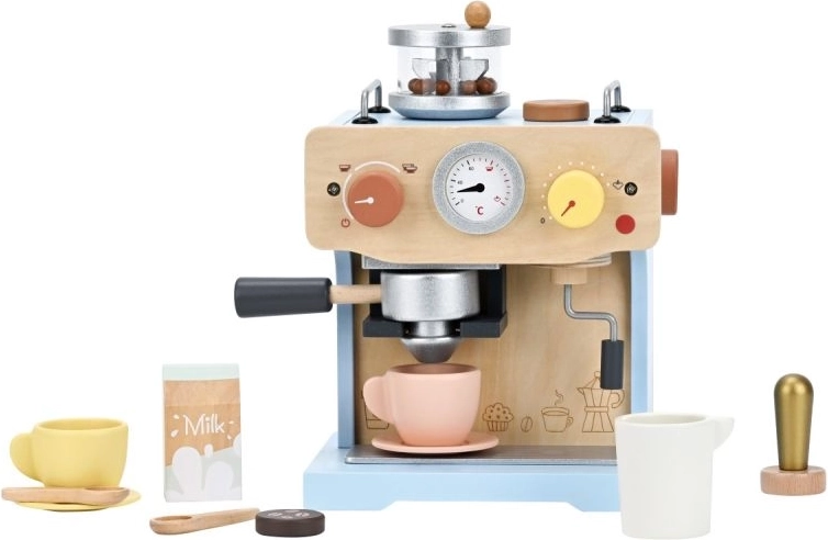 Accesorii bogate pentru micii barista