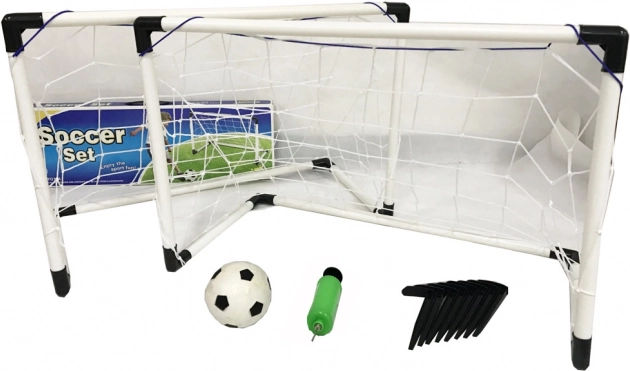 Poartă de fotbal pentru copii - set 2 bucăți