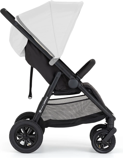 Plimbare lină datorită roților gonflabile și suspensiei