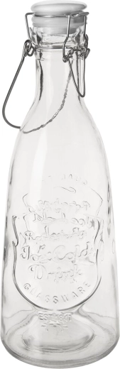 Sticlă din sticlă cu închidere tip clemă 1,15 l