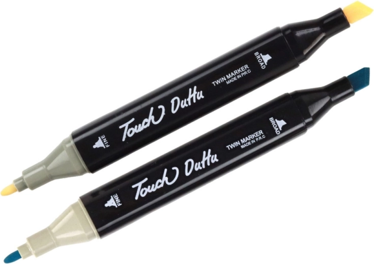 Două vârfuri pentru detalii și colorare rapidă