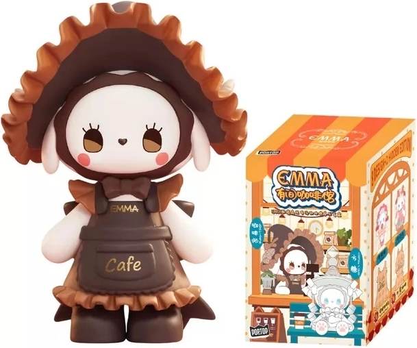 Figurină de colecție Lucky Emma Secret Forest Coffee Shop în cutie surpriză - 1 bucată