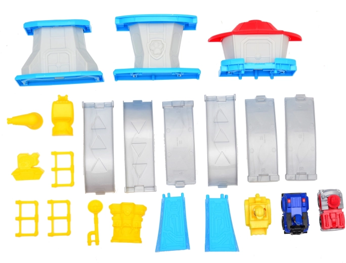 Piese colorate și asamblare ușoară