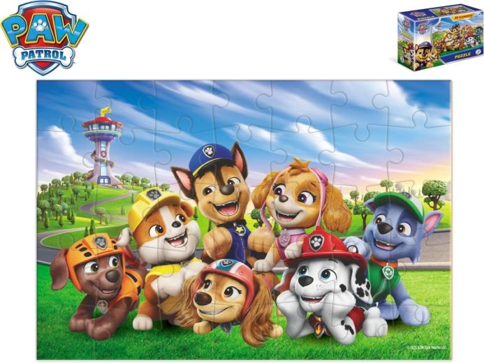 Puzzle Paw Patrol în cutie, 35 de piese