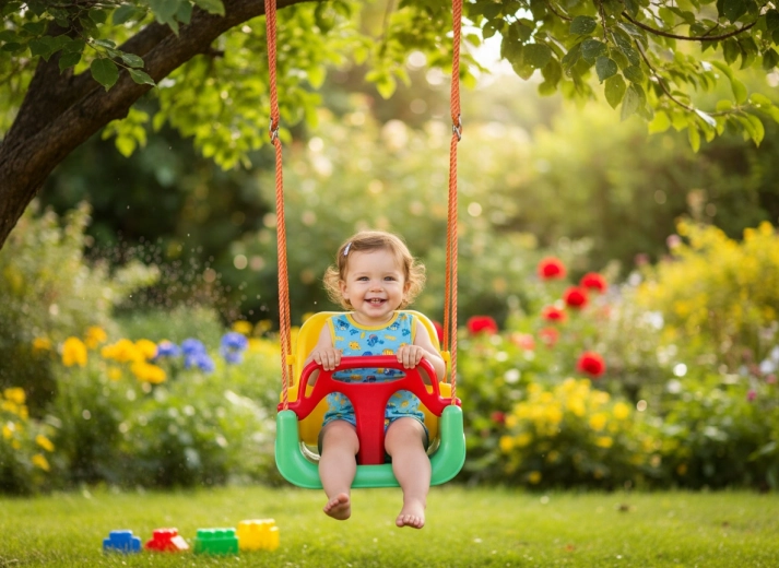 Legănare stabilă pentru cei mici