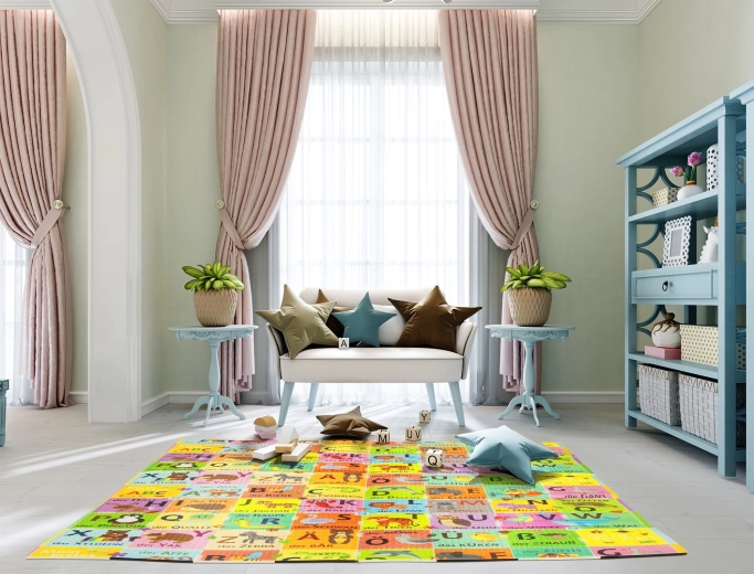 Design cu două fețe: alfabetul și viața la țară